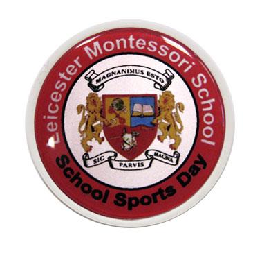 Plastic Lapel Badge