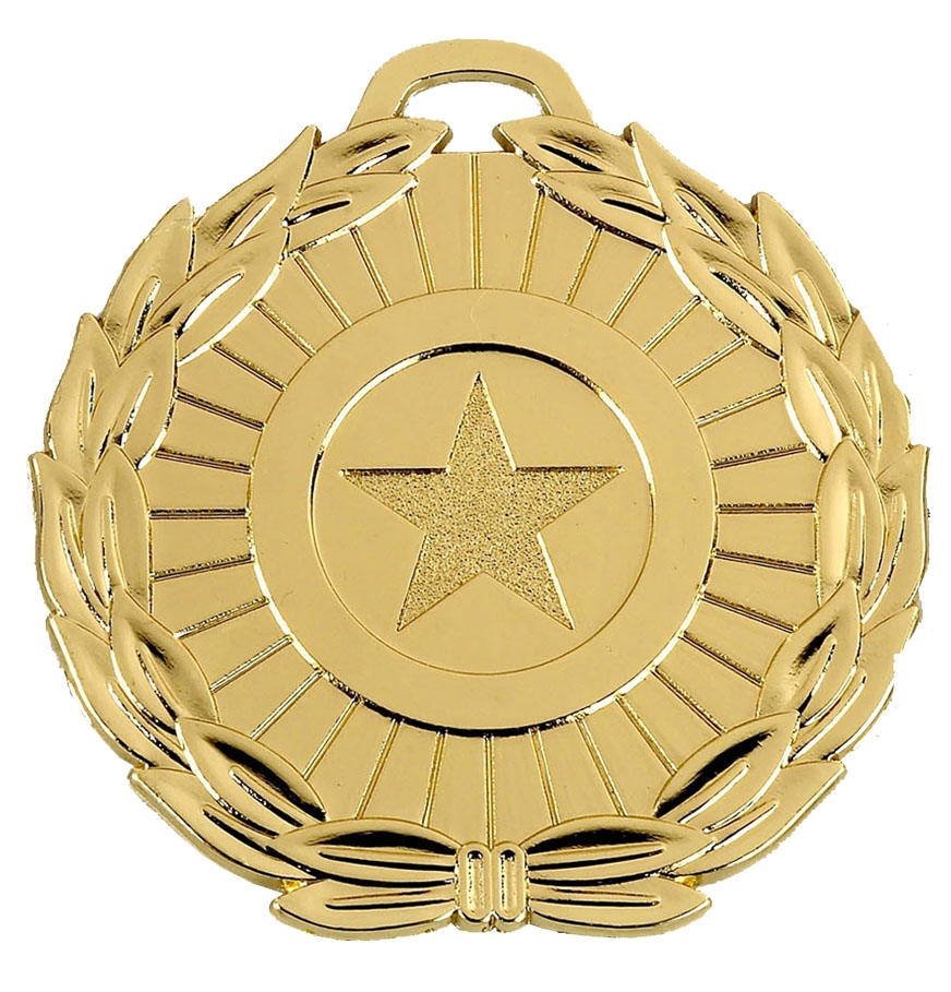 Mega Star 70mm Medal