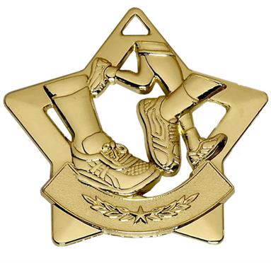 Running Mini Star Medal