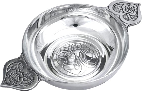 Pewter Quaich Bowl - Wedding 'Loving Bowl'