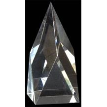 WhiteFire Optical Crystal - Fortrose Obelisk