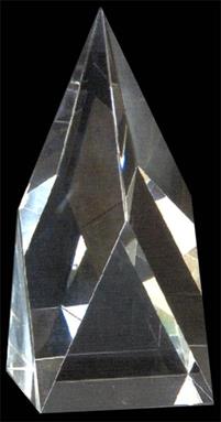 WhiteFire Optical Crystal - Fortrose Obelisk