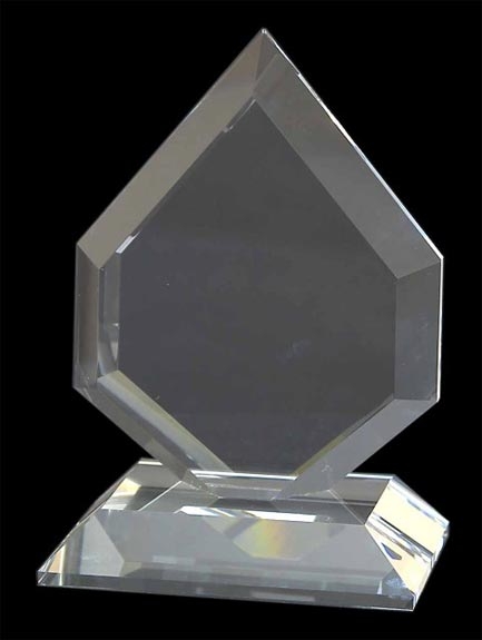 WhiteFire Optical Crystal - Glen Moriston Flat Glass Award