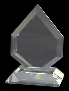 WhiteFire Optical Crystal - Glen Moriston Flat Glass Award