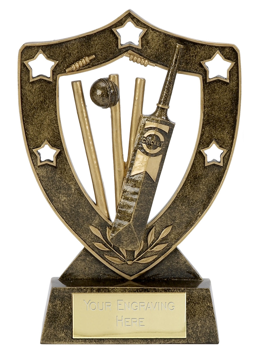 Shield Star Cricket Trophy