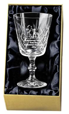 Knighton Crystal Wine Glass Award