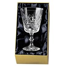 Knighton Crystal Wine Glass Award