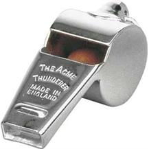 Silver Plated Refereeing Whistle Award