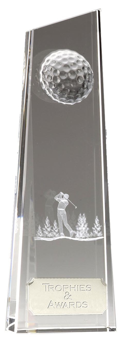 Optical Crystal Glenway Golf Award