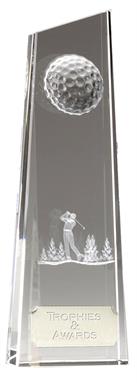 Optical Crystal Glenway Golf Award