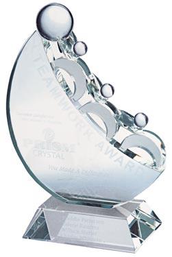 Designer Crystal Teamwork Award