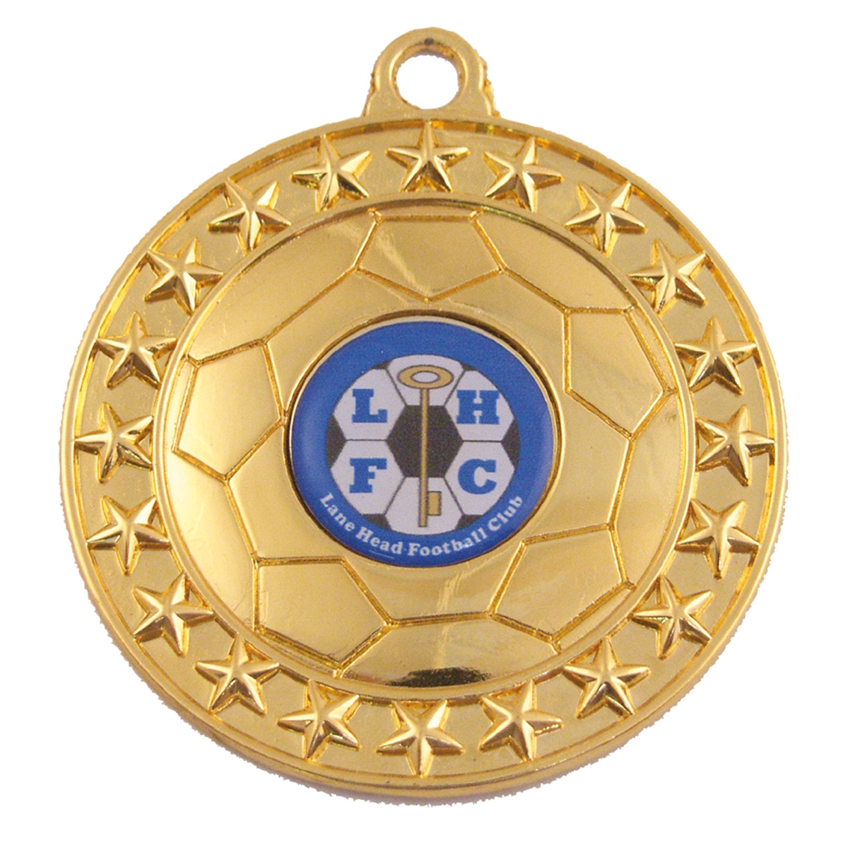 Football 70mm Medal