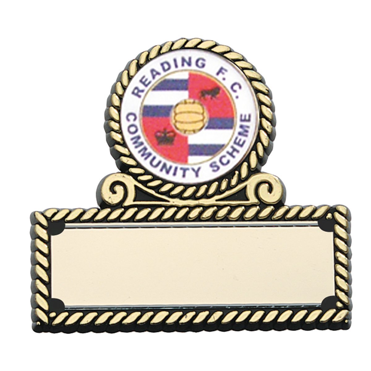 Badge and bar