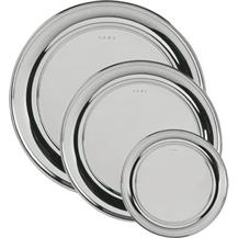 British Hallmarked Sterling Silver Swatkins Salver Tray - Old English