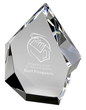 Iceberg Optical Crystal Award KS006