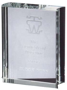 Optical Crystal Desktop Book