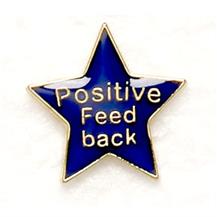 Positive Feed Back Star Badges