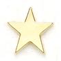16mm Metal Star Badges thumbnail