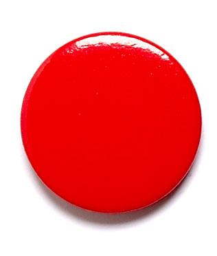 Red Round Pin Badges