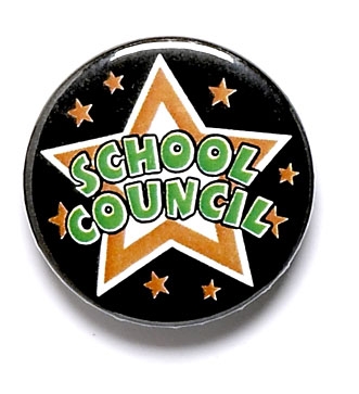 School Council Star Pin Badge