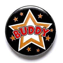 Buddy Star Pin Badge
