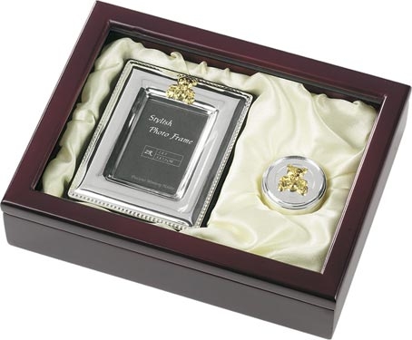 Photo Frame with 'First Tooth' Holder