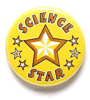 Science Star Pin Badge BA046