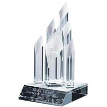 Optical Crystal Super 5 Star Diamond Award