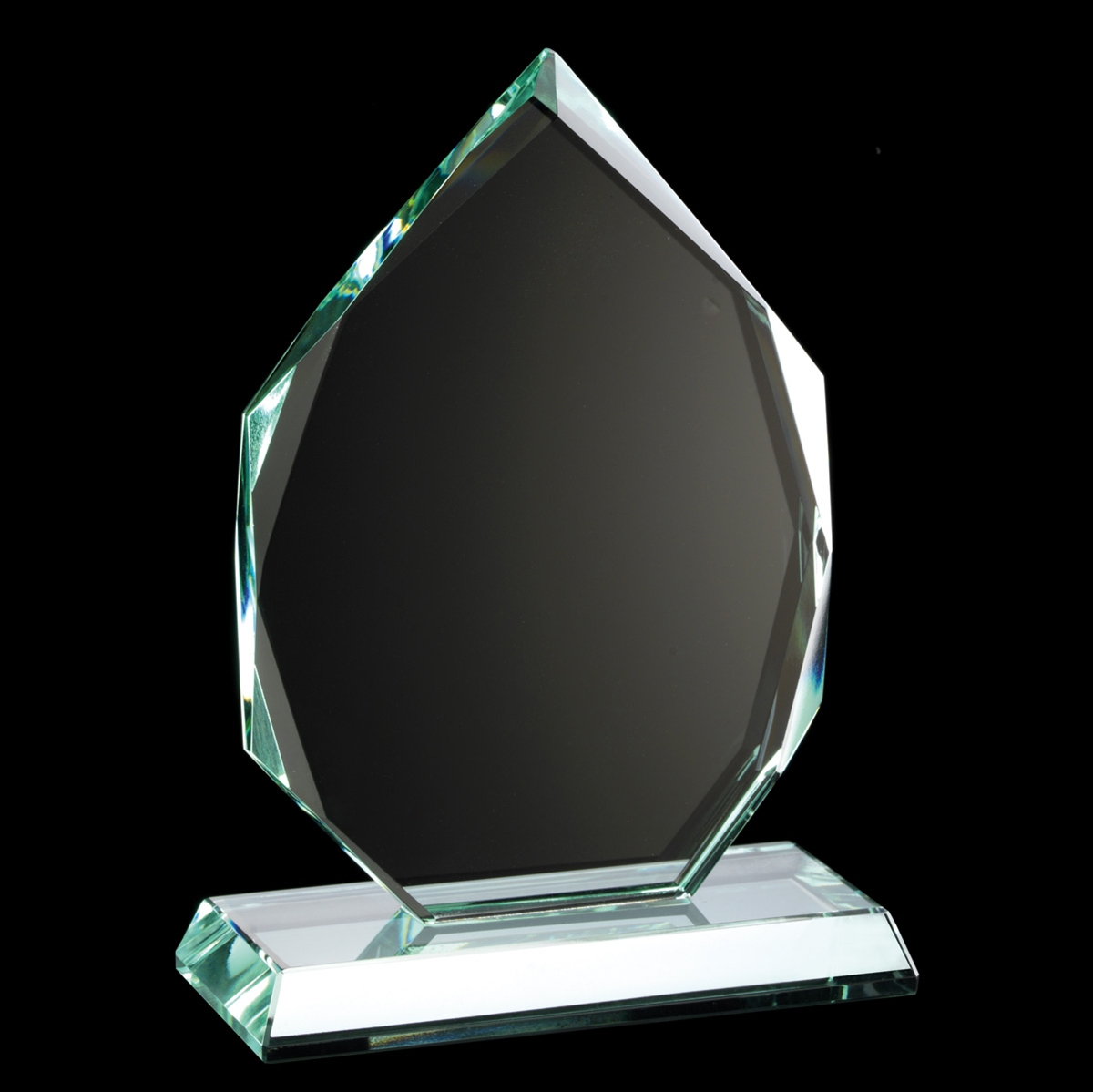 Topaz Collection Glass Plaque