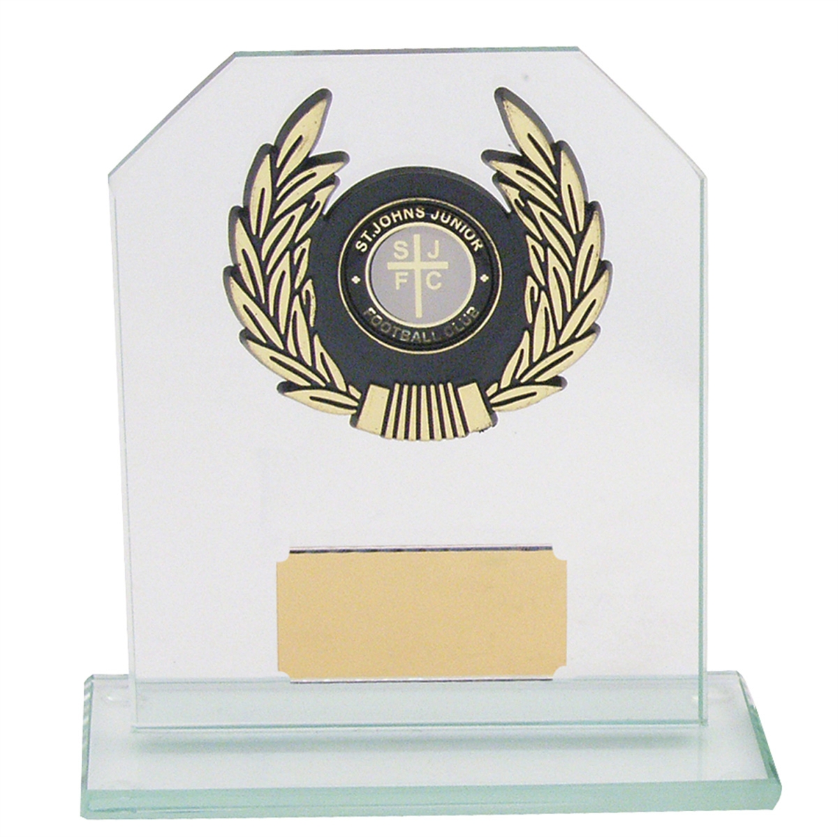 Apex Collection Center Holder Glass Plaque