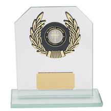 Apex Collection Center Holder Glass Plaque