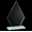 Jade Collection Peak Glass Plaque
