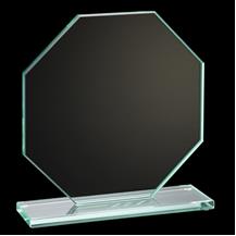 Jade Collection Peak Glass Plaque