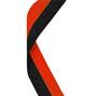 Orange and Black Medal Ribbons MR020 thumbnail