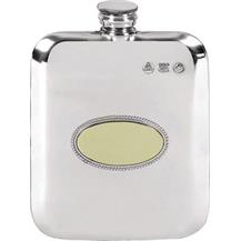 Pewter Slimline Hip Flask