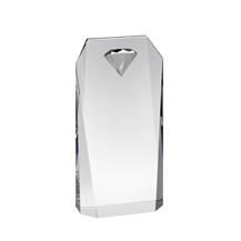 Stunningly Crafted Optical Crystal Diamond Award