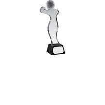 AC51 Crystal Sculpted Golf Award