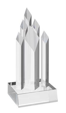 AC139 Clear Optical Crystal Award