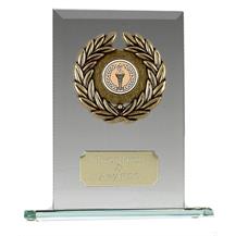 JC003 Jade Glass Centre Holder Trophy