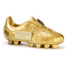 A1391 Golden Boot Resin Football Trophy