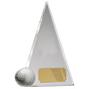 OC050 Golf Triangle Crystal Trophy Award thumbnail