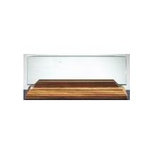Jade Glass Name Plate with Walnut Base