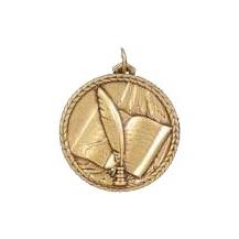 High Quality Hot Stamped Bronze Medal - Writing