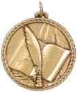 High Quality Hot Stamped Bronze Medal - Writing