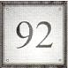 5in x 5in Solid Brass Wall Plaque