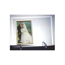 Flat Vertical Jade Glass Photo Frame