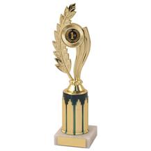 AT98D Gold Holder On Gold/Blue Riser Trophy 241mm