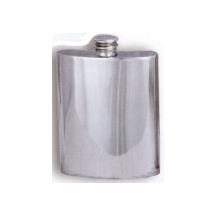 Plain Pewter Flask