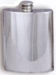 Plain Pewter Flask