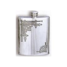 Gothic Pewter Flask